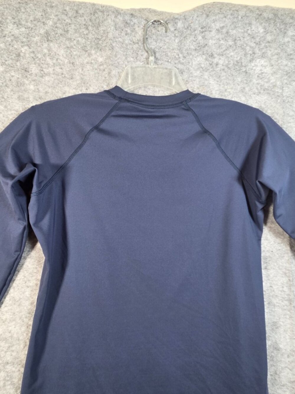 Nike Women’s UPF 40+ Rashguard Swim Tee M Midnight Blue Coastal Gorpcore - Picture 7 of 9